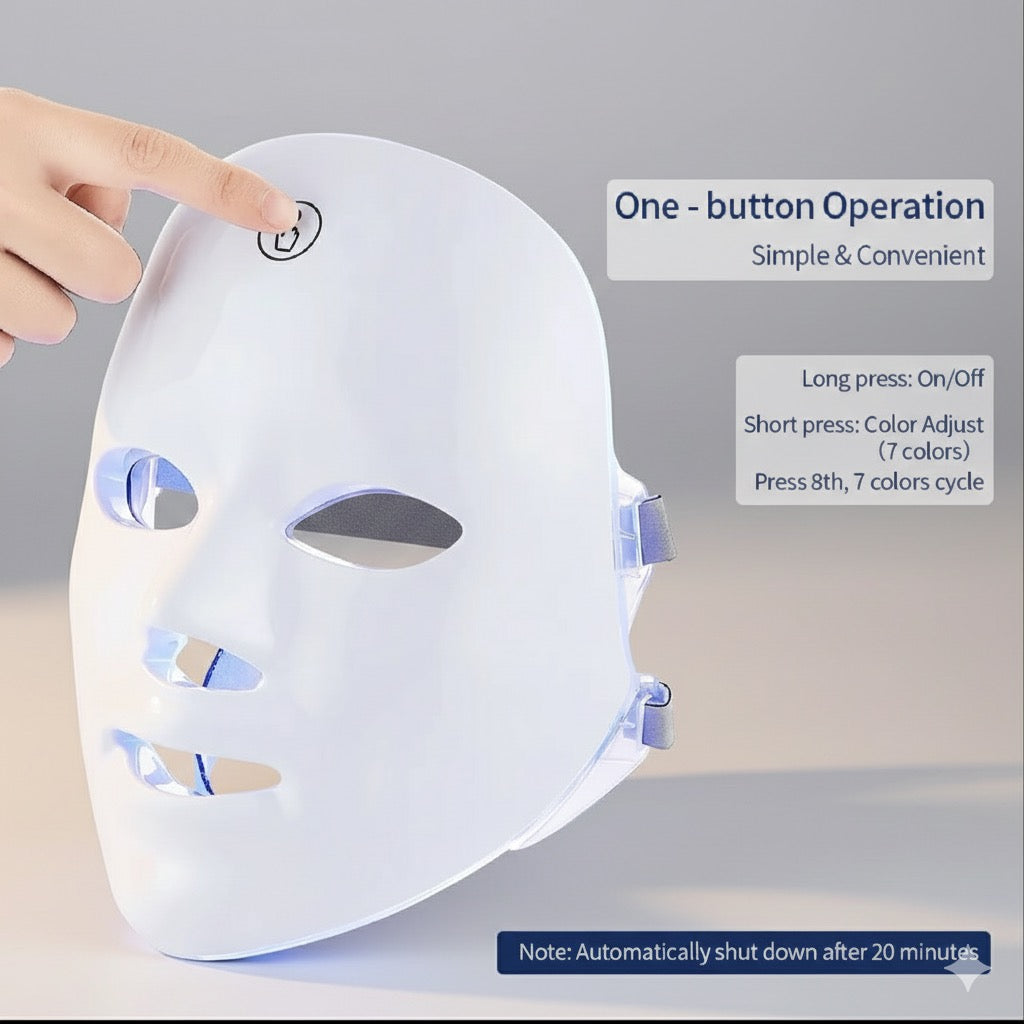 Face Neck Beauty Machine LED Skin Care Tool