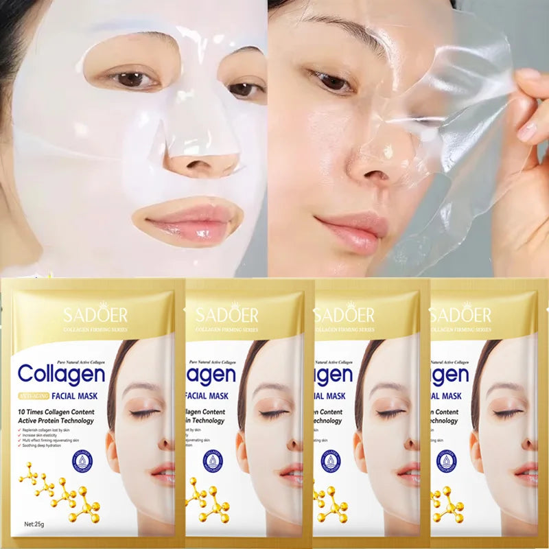 Collagen Anti Wrinkle Facial Mask Anti Aging Korean Cosmetics